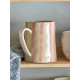 Mug Begonia - rayures roses