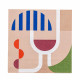 Serviettes en papier Wine