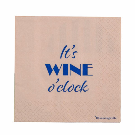 Serviettes en papier Wine