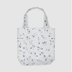 Sac de shopping ABC nude