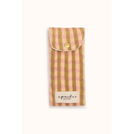 Enveloppe Suna - Faïence Olive