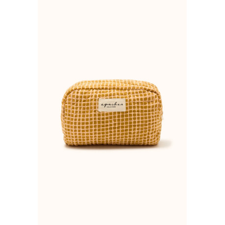 Petite trousse Gaya - Mosaïc tobacco