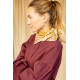 Small foulard Manika Mosaïc - Tobacco