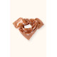 Small foulard Manika Flora bold - Orange