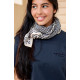 Big foulard Latika Mosaïc - Graphite