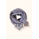 Big foulard Latika Mosaïc - Graphite