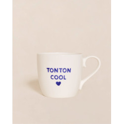 Mug Tonton cool - Bleu
