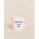 Mug Brother love - Bleu
