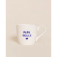 Mug Papa poule - Bleu