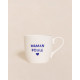Mug Maman poule - Bleu