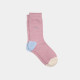 Chaussettes Unies - Rose chiné - Taille 41/46