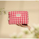 Trousse de toilette Leon - Vichy rose
