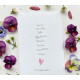 Carte et enveloppe Liste - Maman