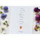 Carte et enveloppe Liste - Papa