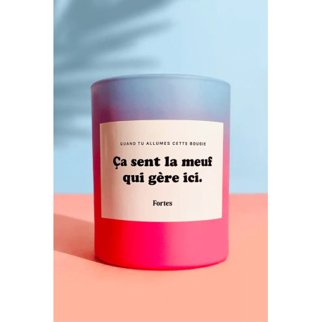 Bougie Soir d'été - Tu gères meuf
