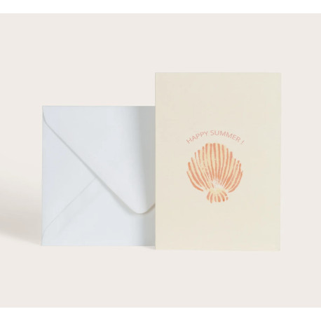 Carte Perle "Happy summer!"