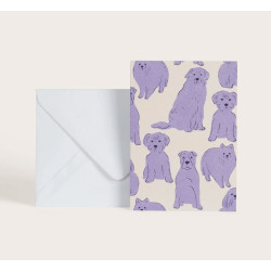 Carte Chiens chiens