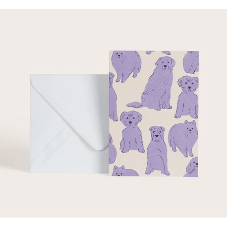 Carte Chiens chiens
