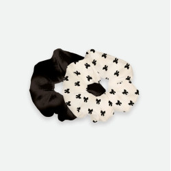 Duo de chouchoux - Black bow