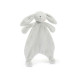 Doudou lapin silver