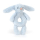 Hochet lapin bleu