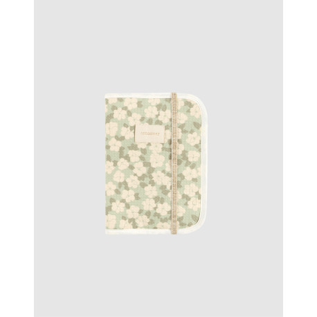 Protège-carnet de santé Poema Opera - Green sakura