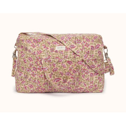 Sac à langer Thaila - Champêtre aubergine