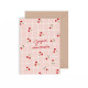 Carte double Joyeux anniversaire - Belle de mai