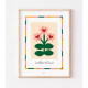Affiche A3 - Les fleurs et l'amour