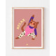Affiche A3 - Chat aerobic
