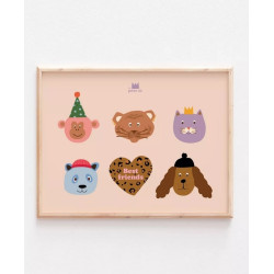 Affiche A3 - Best friends