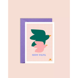 Carte Mon papa