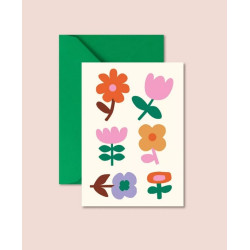 Carte Fleurs