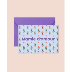 Carte Mamie d'amour