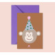 Carte Anniversaire singe