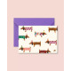 Carte Teckel birthday