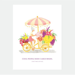 Affiche small - Cargo bikes