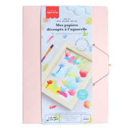 Kit DIY - Papiers découpés à l'aquarelle