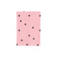 Protège cahier de santé Chloé - Coeur strawberry