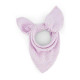 Lange imprimé Teddy blush - Lilas