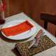 Serviette de table - Graou olive