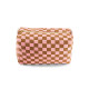 Trousse de toilette Vic - Damier Strawberry/caramel