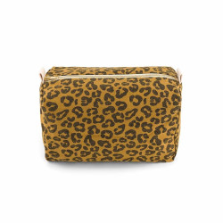 Trousse de toilette imprimé graou - caramel