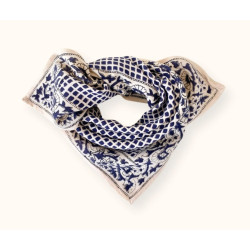 Small foulard Mosaïc - Graphite