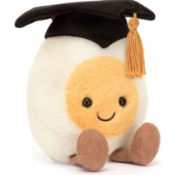 Peluche amuseables Boiled Egg Graduation