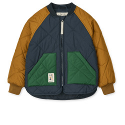 Veste thermique Zella classic navy multi mix - 3 ans