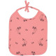 Bavoir faon rose flamingo
