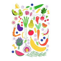 Affiche A3 - La cuisine