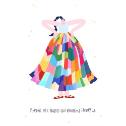 Affiche A3 - La jupe