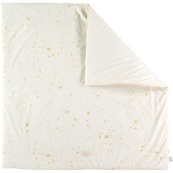 Tapis de jeu carré - gold secrets/white
